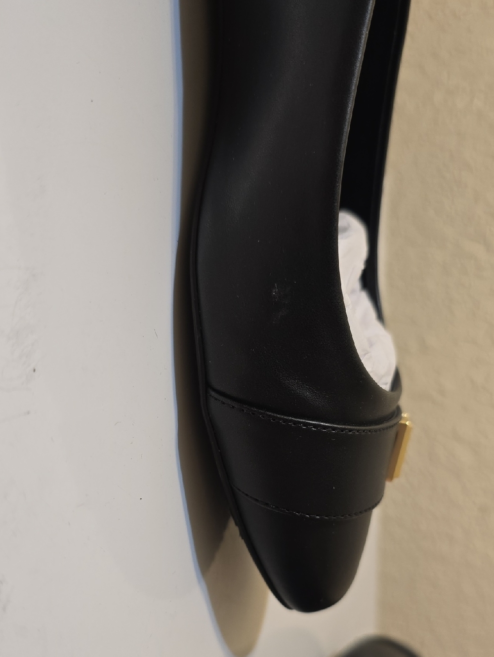 Michael Kors Jilly Ballet Flat Black Size 11 - Picture 8 of 13
